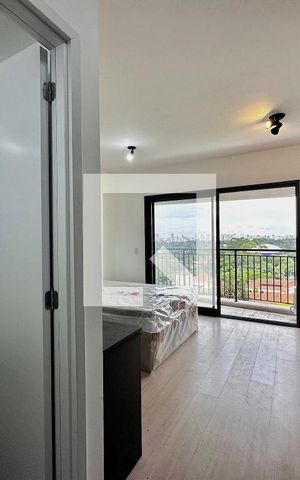 Studio para alugar com 28m², 0 quarto e sem vaga Studio para alugar com 28m², 0 quarto e sem vagaCozinha