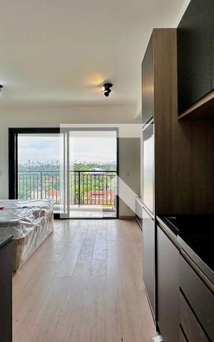 Studio para alugar com 28m², 0 quarto e sem vaga Studio para alugar com 28m², 0 quarto e sem vagaCozinha