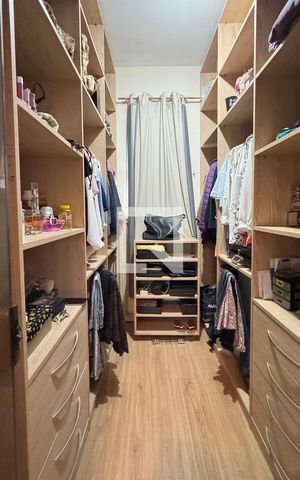 Apartamento para alugar com 102m², 3 quartos e 2 vagasCloset da suíte 1