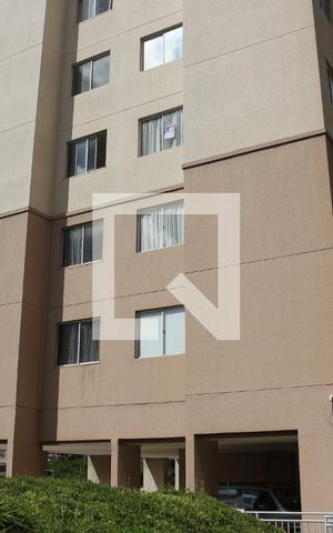 Apartamento para alugar com 53m², 2 quartos e 1 vagaFachada do bloco e Placa