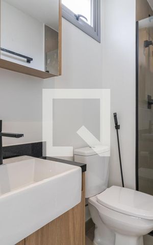 Studio à venda com 29m², 1 quarto e sem vaga Studio à venda com 29m², 1 quarto e sem vagaBanheiro