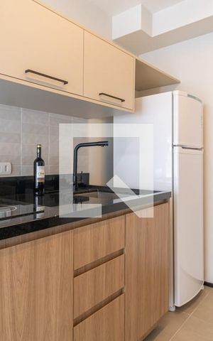 Studio à venda com 29m², 1 quarto e sem vaga Studio à venda com 29m², 1 quarto e sem vagaCozinha