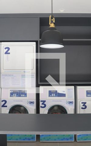 Apartamento para alugar com 34m², 1 quarto e sem vagaLavanderia