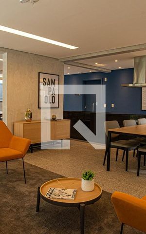 Apartamento à venda com 26m², 1 quarto e sem vaga Apartamento à venda com 26m², 1 quarto e sem vagaÁrea comum - Salão de festas