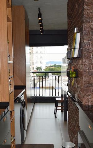 Apartamento à venda com 62m², 2 quartos e 1 vagaCozinha