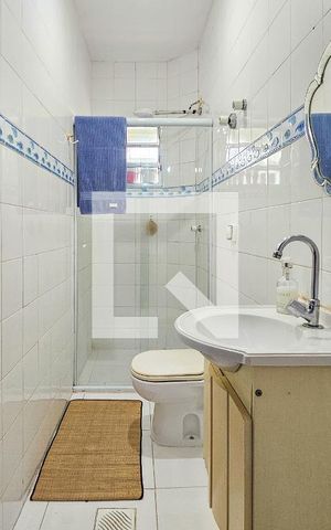Apartamento para alugar com 50m², 1 quarto e 1 vaga Apartamento para alugar com 50m², 1 quarto e 1 vagaBanheiro