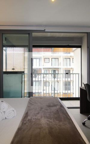Studio à venda com 30m², 1 quarto e sem vagaSala/Quarto