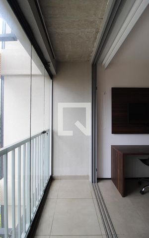 Studio à venda com 30m², 1 quarto e sem vagaVaranda