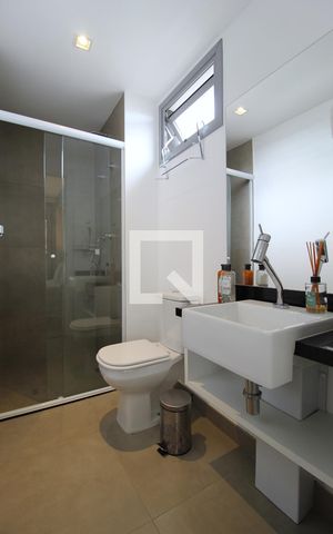Studio à venda com 30m², 1 quarto e sem vagaBanheiro da Suíte
