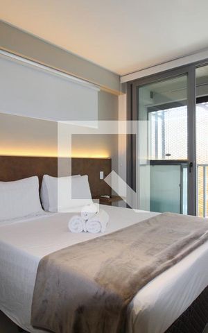 Studio à venda com 30m², 1 quarto e sem vagaSala/Quarto