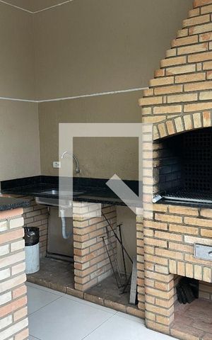 Casa de condomínio para alugar com 82m², 3 quartos e 2 vagas Casa de condomínio para alugar com 82m², 3 quartos e 2 vagasÁrea comum - Churrasqueira