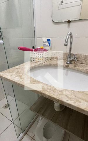 Casa de condomínio para alugar com 82m², 3 quartos e 2 vagas Casa de condomínio para alugar com 82m², 3 quartos e 2 vagasBanheiro Social