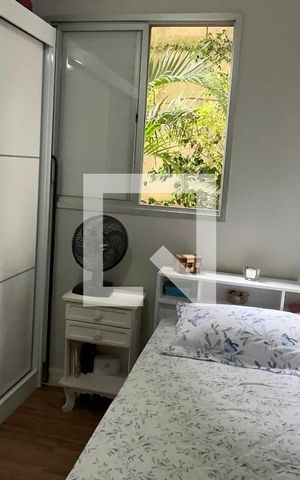 Apartamento à venda com 57m², 2 quartos e 1 vagaQuarto 2