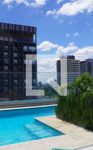 Studio para alugar com 26m², 1 quarto e sem vagaPiscina