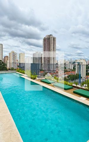 Studio para alugar com 27m², 1 quarto e sem vaga Studio para alugar com 27m², 1 quarto e sem vagaPiscina