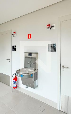 Studio para alugar com 27m², 1 quarto e sem vaga Studio para alugar com 27m², 1 quarto e sem vagaAcademia