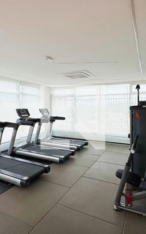 Studio para alugar com 27m², 1 quarto e sem vaga Studio para alugar com 27m², 1 quarto e sem vagaAcademia