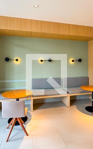 Studio para alugar com 27m², 1 quarto e sem vaga Studio para alugar com 27m², 1 quarto e sem vagaHall de entrada
