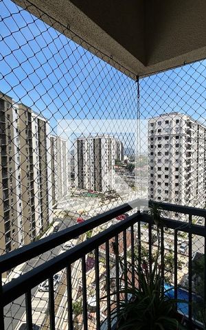 Apartamento à venda com 65m², 3 quartos e 1 vagaVaranda