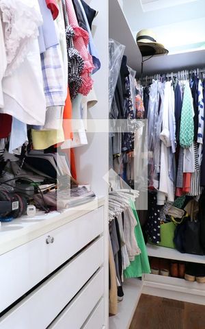 Apartamento para alugar com 158m², 3 quartos e 2 vagasCloset da suíte 3