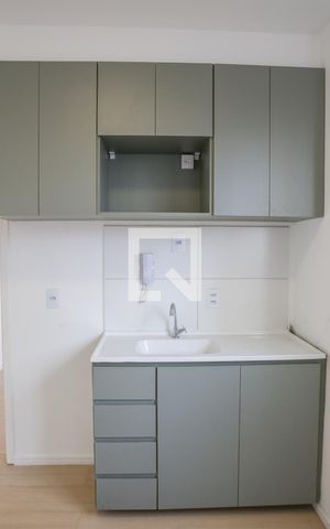 Apartamento para alugar com 28m², 1 quarto e sem vaga Apartamento para alugar com 28m², 1 quarto e sem vagaSala e Cozinha