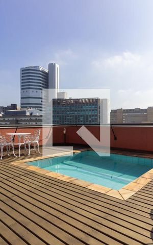 Apartamento para alugar com 55m², 1 quarto e 1 vaga Apartamento para alugar com 55m², 1 quarto e 1 vagaÁrea comum - Piscina