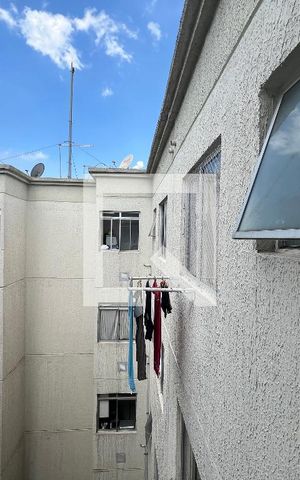 Apartamento à venda com 44m², 2 quartos e 1 vagaVista da cozinha