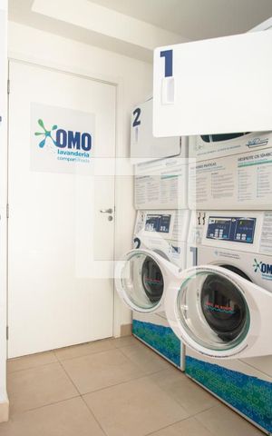 Apartamento para alugar com 40m², 2 quartos e sem vagaLavanderia