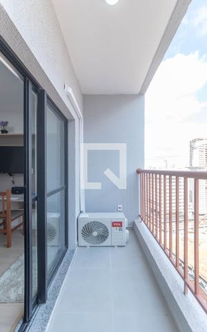 Studio à venda com 25m², 1 quarto e sem vagaVaranda
