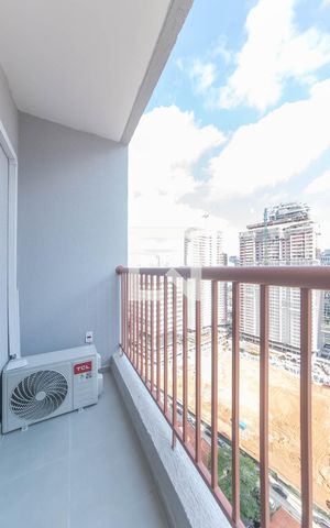 Studio à venda com 25m², 1 quarto e sem vagaVaranda