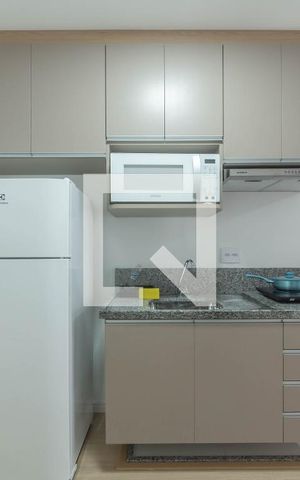 Studio à venda com 25m², 1 quarto e sem vagaCozinha