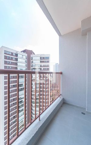 Studio à venda com 25m², 1 quarto e sem vagaVaranda