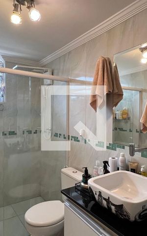 Apartamento para alugar com 55m², 1 quarto e sem vaga Apartamento para alugar com 55m², 1 quarto e sem vagaBanheiro