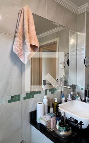 Apartamento para alugar com 55m², 1 quarto e sem vaga Apartamento para alugar com 55m², 1 quarto e sem vagaBanheiro