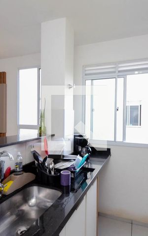Apartamento à venda com 38m², 2 quartos e 1 vagaCozinha e Área de Serviço
