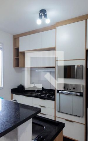 Apartamento à venda com 38m², 2 quartos e 1 vagaCozinha e Área de Serviço
