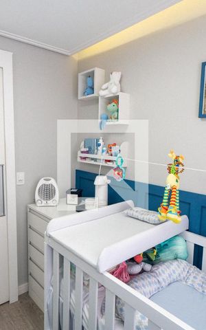 Apartamento à venda com 61m², 2 quartos e 1 vagaQuarto