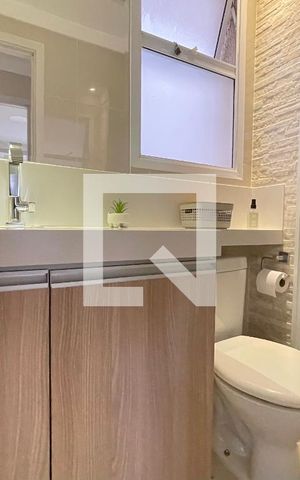 Apartamento à venda com 64m², 2 quartos e 1 vagaBanheiro Social