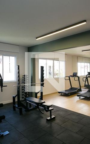 Apartamento para alugar com 36m², 2 quartos e 1 vaga Apartamento para alugar com 36m², 2 quartos e 1 vagaÁrea comum - Academia