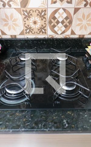 Apartamento à venda com 90m², 2 quartos e 1 vagaCozinha - Cooktop