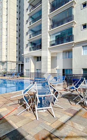 Apartamento à venda com 80m², 3 quartos e 2 vagasÁrea comum - Piscina