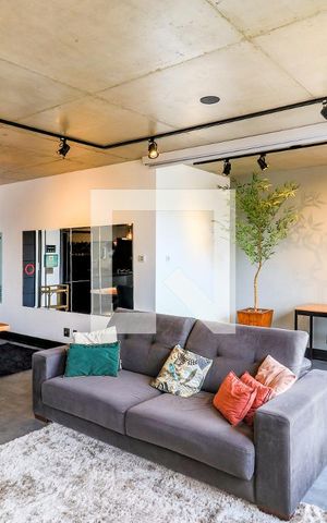 Apartamento para alugar com 73m², 1 quarto e 2 vagas Apartamento para alugar com 73m², 1 quarto e 2 vagasSala