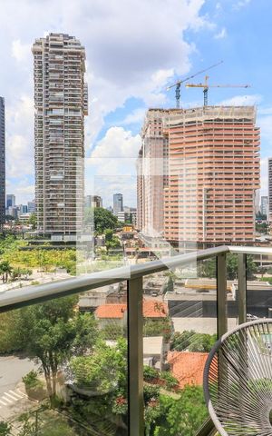 Apartamento para alugar com 73m², 1 quarto e 2 vagas Apartamento para alugar com 73m², 1 quarto e 2 vagasVaranda