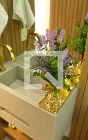 Apartamento à venda com 118m², 2 quartos e 2 vagasBanheiro de Serviço