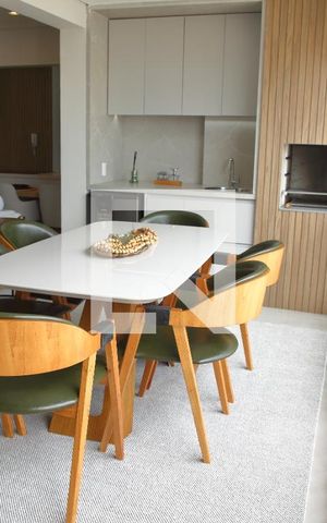 Apartamento à venda com 118m², 2 quartos e 2 vagasVaranda (gourmet) da Sala