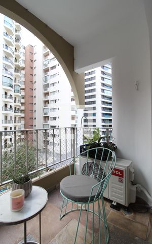 Apartamento para alugar com 50m², 1 quarto e 1 vagaVaranda