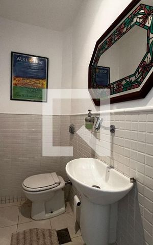 Apartamento para alugar com 784m², 5 quartos e 4 vagasBanheiro da Cozinha
