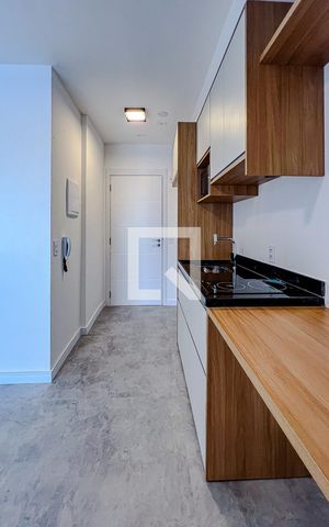 Studio para alugar com 27m², 1 quarto e sem vagaCozinha