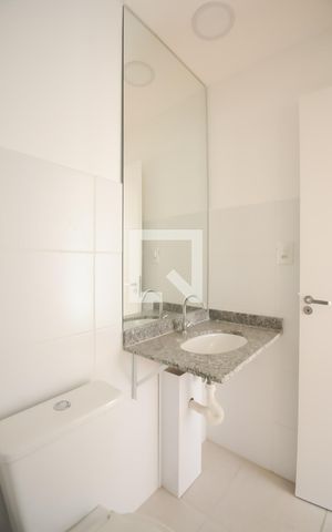 Apartamento para alugar com 56m², 2 quartos e 1 vaga Apartamento para alugar com 56m², 2 quartos e 1 vagaBanheiro Social
