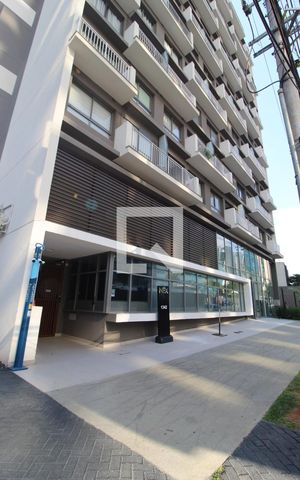Studio para alugar com 27m², 1 quarto e sem vagaFachada do Prédio